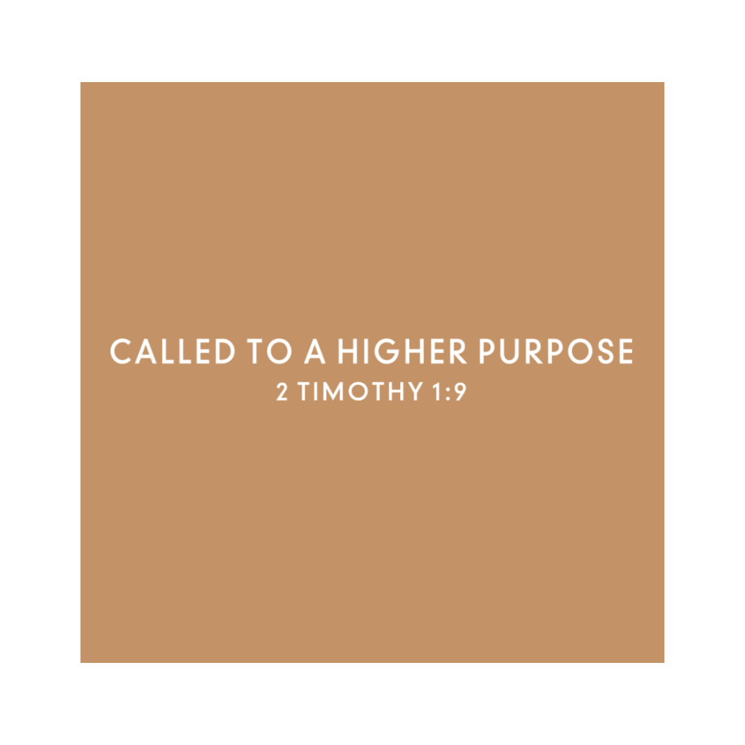 CALLED TO A HIGHER PURPOSE Hoodie
